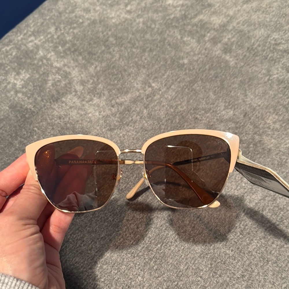 NWT Panama Jack -Cream Sunglasses - Picture 2 of 7
